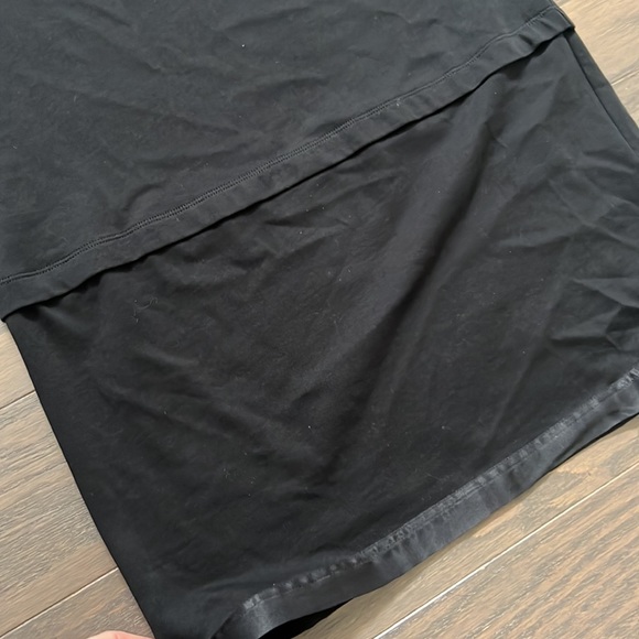 3.1 Phillip Liz Lace Insert Satin T Shirt Dress - Picture 5 of 6